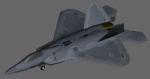F22 Raptor Static Plane Scenery Object for FSX